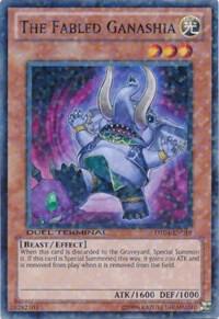 The Fabled Ganashia trading card from Duel Terminal 4 The Fabled Ganashia - Duel Terminal 4 YuGiOh trading card