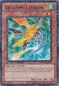 Dragunity Javelin trading card from Duel Terminal 4 Dragunity Javelin - Duel Terminal 4 YuGiOh trading card