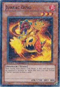 Jurrac Dino - Duel Terminal 4 YuGiOh trading card