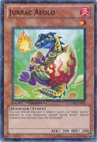 Jurrac Aeolo - Duel Terminal 4 (DT04) #DT04-EN027 - Duel Terminal Normal Parallel Rare YuGiOh Trading Card