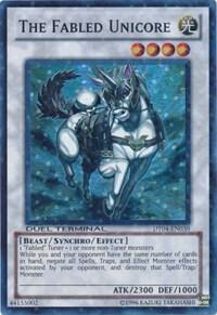 The Fabled Unicore - Duel Terminal 4 YuGiOh trading card