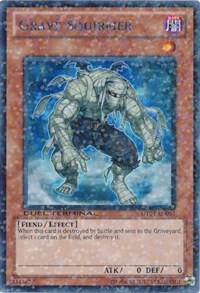 Grave Squirmer trading card from Duel Terminal 4 Grave Squirmer - Duel Terminal 4 YuGiOh trading card