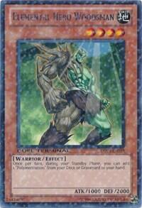 Elemental Hero Woodsman - Duel Terminal 4 (DT04) #DT04-EN058 - Duel Terminal Rare Parallel Rare YuGiOh Trading Card