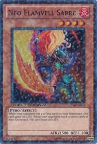 Neo Flamvell Sabre - Duel Terminal 4 YuGiOh trading card
