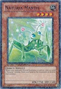 Naturia Mantis - Duel Terminal 4 YuGiOh trading card