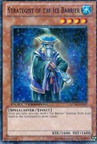 Strategist of the Ice Barrier - Duel Terminal 4 YuGiOh trading card