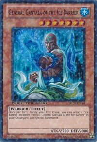 General Gantala of the Ice Barrier - Duel Terminal 4 (DT04) #DT04-EN084 - Duel Terminal Super Parallel Rare YuGiOh Trading Card