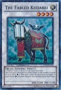 The Fabled Kudabbi - Duel Terminal 4 YuGiOh trading card