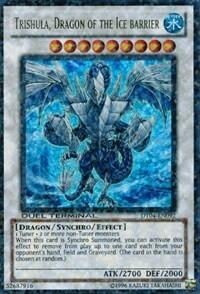 Trishula, Dragon of the Ice Barrier - Duel Terminal 4 (DT04) #DT04-EN092 - Duel Terminal Ultra Parallel Rare YuGiOh Trading Card