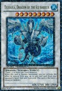 Trishula, Dragon of the Ice Barrier - Duel Terminal 4 YuGiOh trading card