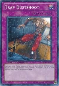 Trap Dustshoot trading card from Duel Terminal 4 Trap Dustshoot - Duel Terminal 4 YuGiOh trading card
