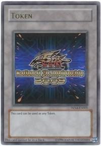 Yu-Gi-Oh 5D's 2009 National Championship Token - Yu-Gi-Oh! Tokens YuGiOh trading card