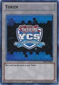 Yu-Gi-Oh Championship Series Token (2012 Pre-registration) - Yu-Gi-Oh! Tokens (TKN) #TKN4-EN002 - Super Rare YuGiOh Trading Card