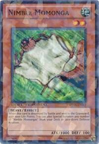 Nimble Momonga trading card from Duel Terminal 5 Nimble Momonga - Duel Terminal 5 YuGiOh trading card