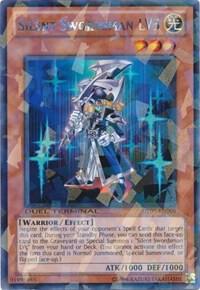 Silent Swordsman LV3 trading card from Duel Terminal 5 Silent Swordsman LV3 - Duel Terminal 5 YuGiOh trading card