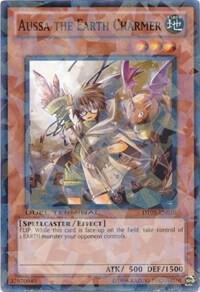 Aussa the Earth Charmer trading card from Duel Terminal 5 Aussa the Earth Charmer - Duel Terminal 5 YuGiOh trading card