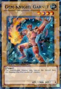 Gem-Knight Garnet - Duel Terminal 5 (DT05) #DT05-EN016 - Duel Terminal Normal Parallel Rare YuGiOh Trading Card