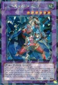 Gem-Knight Ruby - Duel Terminal 5 (DT05) #DT05-EN034 - Duel Terminal Ultra Parallel Rare YuGiOh Trading Card