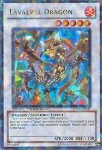 Lavalval Dragon - Duel Terminal 5 (DT05) #DT05-EN037 - Duel Terminal Ultra Parallel Rare YuGiOh Trading Card