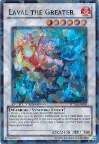 Laval the Greater trading card from Duel Terminal 5 Laval the Greater - Duel Terminal 5 YuGiOh trading card