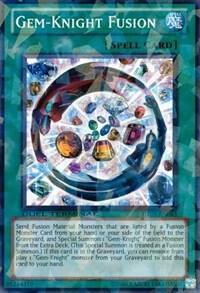 Gem-Knight Fusion trading card from Duel Terminal 5 Gem-Knight Fusion - Duel Terminal 5 YuGiOh trading card