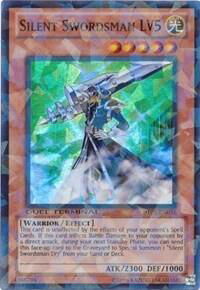 Silent Swordsman LV5 - Duel Terminal 5 (DT05) #DT05-EN056 - Duel Terminal Super Parallel Rare YuGiOh Trading Card