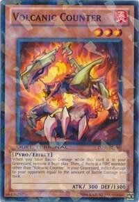 Volcanic Counter trading card from Duel Terminal 5 Volcanic Counter - Duel Terminal 5 YuGiOh trading card