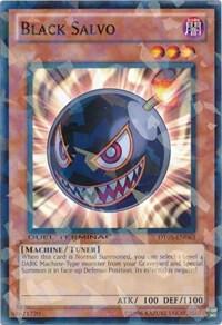 Black Salvo trading card from Duel Terminal 5 Black Salvo - Duel Terminal 5 YuGiOh trading card