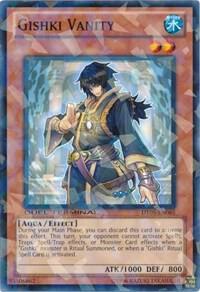 Gishki Vanity trading card from Duel Terminal 5 Gishki Vanity - Duel Terminal 5 YuGiOh trading card