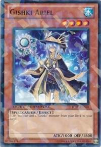 Gishki Ariel trading card from Duel Terminal 5 Gishki Ariel - Duel Terminal 5 YuGiOh trading card