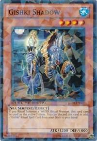 Gishki Shadow trading card from Duel Terminal 5 Gishki Shadow - Duel Terminal 5 YuGiOh trading card