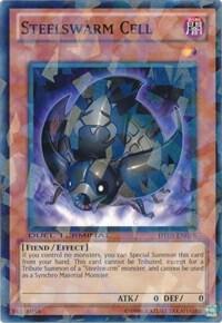 Steelswarm Cell trading card from Duel Terminal 5 Steelswarm Cell - Duel Terminal 5 YuGiOh trading card