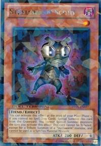 Steelswarm Scout trading card from Duel Terminal 5 Steelswarm Scout - Duel Terminal 5 YuGiOh trading card