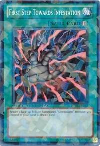 First Step Towards Infestation trading card from Duel Terminal 5 First Step Towards Infestation - Duel Terminal 5 YuGiOh trading card