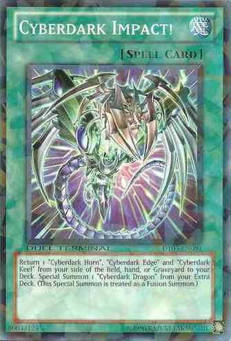 Cyberdark Impact! - Duel Terminal 5 YuGiOh trading card