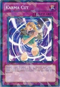 Karma Cut trading card from Duel Terminal 5 Karma Cut - Duel Terminal 5 YuGiOh trading card