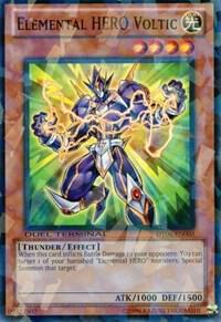 Elemental Hero Voltic trading card from Duel Terminal 6 Elemental Hero Voltic - Duel Terminal 6 YuGiOh trading card
