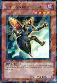 Steelswarm Sting trading card from Duel Terminal 6 Steelswarm Sting - Duel Terminal 6 YuGiOh trading card