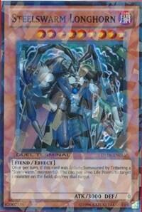 Steelswarm Longhorn - Duel Terminal 6 (DT06) #DT06-EN031 - Duel Terminal Super Parallel Rare YuGiOh Trading Card