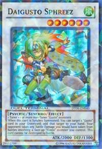 Daigusto Sphreez - Duel Terminal 6 YuGiOh trading card