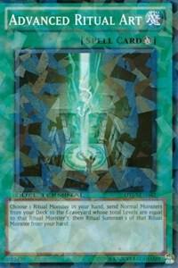 Advanced Ritual Art trading card from Duel Terminal 6 Advanced Ritual Art - Duel Terminal 6 YuGiOh trading card