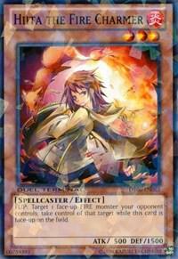 Hiita the Fire Charmer trading card from Duel Terminal 6 Hiita the Fire Charmer - Duel Terminal 6 YuGiOh trading card