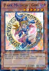 Dark Magician Girl trading card from Duel Terminal 6 Dark Magician Girl - Duel Terminal 6 YuGiOh trading card