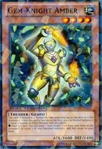 Gem-Knight Amber - Duel Terminal 6 (DT06) #DT06-EN069 - Duel Terminal Normal Parallel Rare YuGiOh Trading Card