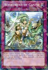 Whirlwind of Gusto trading card from Duel Terminal 6 Whirlwind of Gusto - Duel Terminal 6 YuGiOh trading card