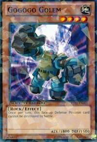 Gogogo Golem - Duel Terminal 7 (DT07) #DT07-EN001 - Duel Terminal Normal Parallel Rare YuGiOh Trading Card