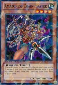 Amazoness Chain Master - Duel Terminal 7 (DT07) #DT07-EN004 - Duel Terminal Normal Parallel Rare YuGiOh Trading Card