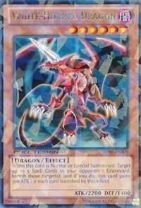 White-Horned Dragon - Duel Terminal 7 (DT07) #DT07-EN009 - Duel Terminal Rare Parallel Rare YuGiOh Trading Card