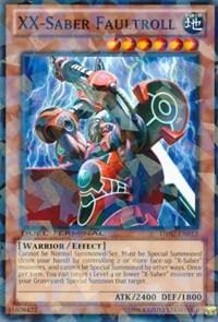 XX-Saber Faultroll - Duel Terminal 7 YuGiOh trading card