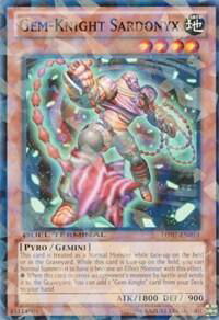 Gem-Knight Sardonyx - Duel Terminal 7 (DT07) #DT07-EN014 - Duel Terminal Normal Parallel Rare YuGiOh Trading Card
